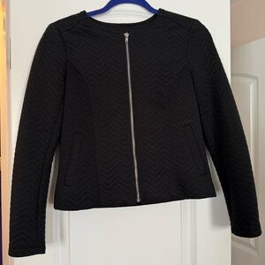 H&M Chic Black Quilted Jacket